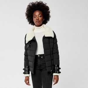 Sadie Relaxed Fit Jacket with sheepskin